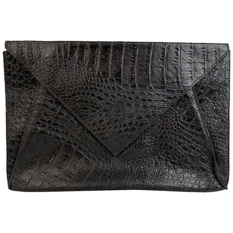 fendi envelope clutch vintage|fendi crocodile vintage clutch.